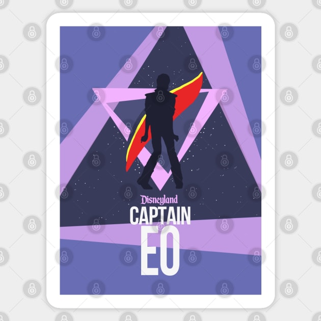 Captain EO Full Poster Sticker by Edumj